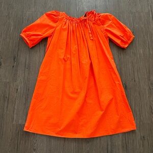 Bright Orange women’s Dress tunic